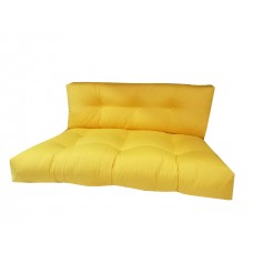 Sarı Renk Palet Minderi 120x80 Cm-Fitsdekor Sarı Renk Palet Minderi 120x80 Cm-Fitsdekor